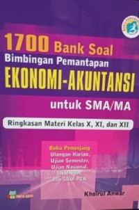 Image of 1700 Bank soal bimbingan pemantapan ekonomi-akutansi untuk SMA/MA