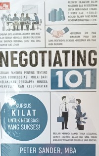 Image of Negotiating 101