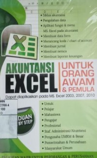 Image of Akutansi Excel Untuk Orang Awam & Pemula