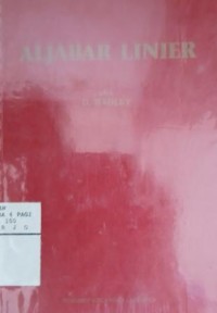 Image of Aljabar linear