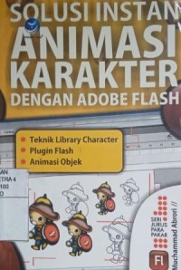 Image of Solusi instan animasi karakter dengan adobe flash