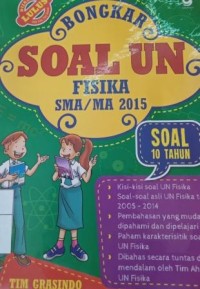 Image of Bongkar soal UN fisika SMA/MA 2015