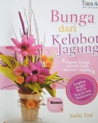 Image of Bunga dari kelobot jagung
