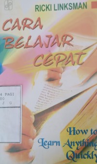 Image of Cara belajar cepat
