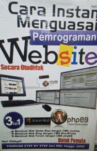 Image of Cara instan menguasai pemrograman website secara otodidak