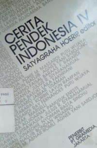 Image of Cerita pendek Indonesia IV