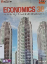 Image of Economics 3B for senior high school grade XII semester 2