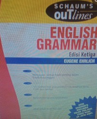 Image of English grammar : Schaum's out lines