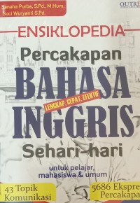 Image of Ensiklopedi Percakapan bahasa Inggris sehari-hari