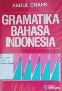 Image of Gramatika bahasa Indonesia