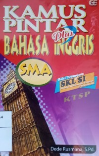 Image of Kamus Pintar Bahasa Inggris SMA