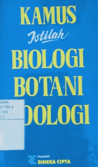 Image of Kamus istilah biologi ,botani, zoologi