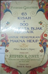 Image of Kata-kata Bijak Terbaik Every Day Greatness