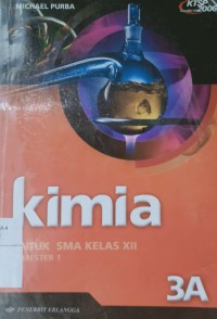 Image of Kimia 3A untuk SMA kelas XII