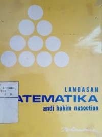 Image of Landasan matematika cet.4