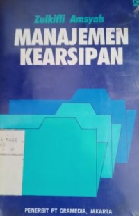 Image of Manajemen kearsipan