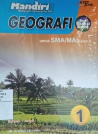 Image of Mandiri geografi 1 untuk SMA/MA kelas X