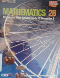 Image of Mathematics 2B for senior high school grade XI semester 2