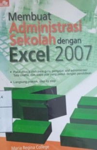 Image of Membuat administrasi sekolah dengan excel 2007