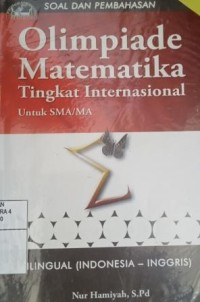 Image of Soal dan pembahasan olimpiade matematika tingkat internasional untuk SMA/MA