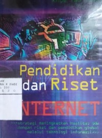 Image of Pendidikan dan riset di internet
