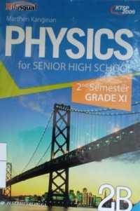 Image of Physics 2B for senior high school 2nd semester grade XI