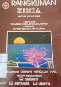 Image of Rangkuman kimia untuk siswa SMU
