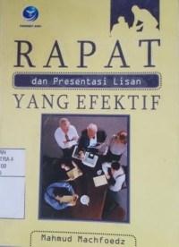 Image of Rapat dan presentasi lisan yang efektif