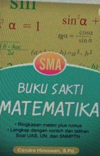 Image of Buku sakti matematika SMA