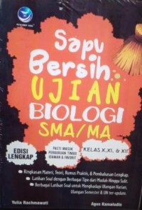 Image of Sapu bersih ujian biologi SMA/MA