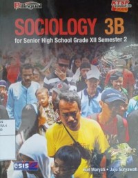 Image of Sociology 3B for senior high school grade XII semester 2