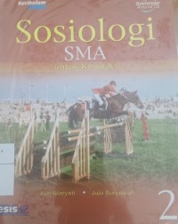Image of Sosiologi SMA 2 untuk kelas XI