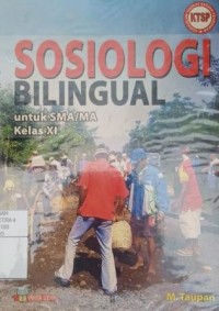 Image of Sosiologi bilingual untuk SMA/MA kelas XI