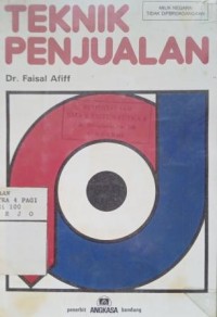 Image of Teknik penjualan
