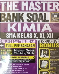 Image of The Master bank soal kimia SMA kelas  X,XI,XII