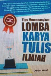 Image of Tips memenangkan lomba karya tulis ilmiah