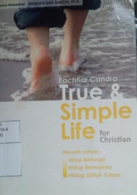 Image of True & simple life for Christian