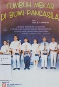 Image of Tumbuh mekar di bumi Pancasila