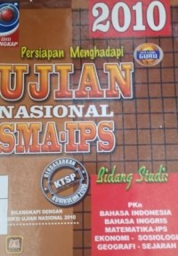 Image of Persiapan menghadapi ujian nasional SMA IPS 2010