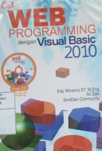 Image of Web programing dengan visual basic 2010