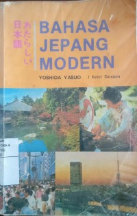 Image of Bahasa jepang modern