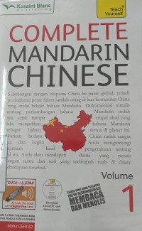Image of Complete Mandarin Chinese 1