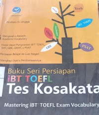 Image of Buku Seri Persiapan IBT TOEFL