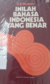 Image of Inilah bahasa indonesia yang benar