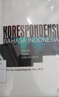 Image of Korespondensi Bahasa Indonesia
