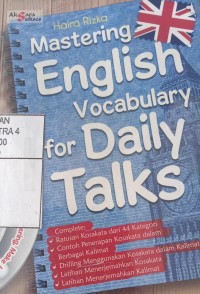 Image of Mastering English Vocabulary For Daily Talks