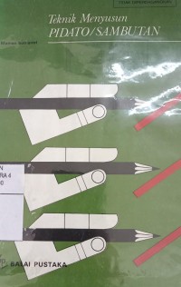 Image of Teknik Menyusun Pidato/Sambutan