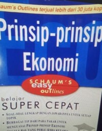 Image of Prinsip-prinsip ekonomi: belajar super cepat