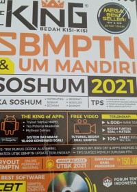 Image of The King bedah kisi-kisi SBMPTN & UM Mandiri soshum 2021