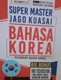 Image of Super master jago kuasai bahasa Korea